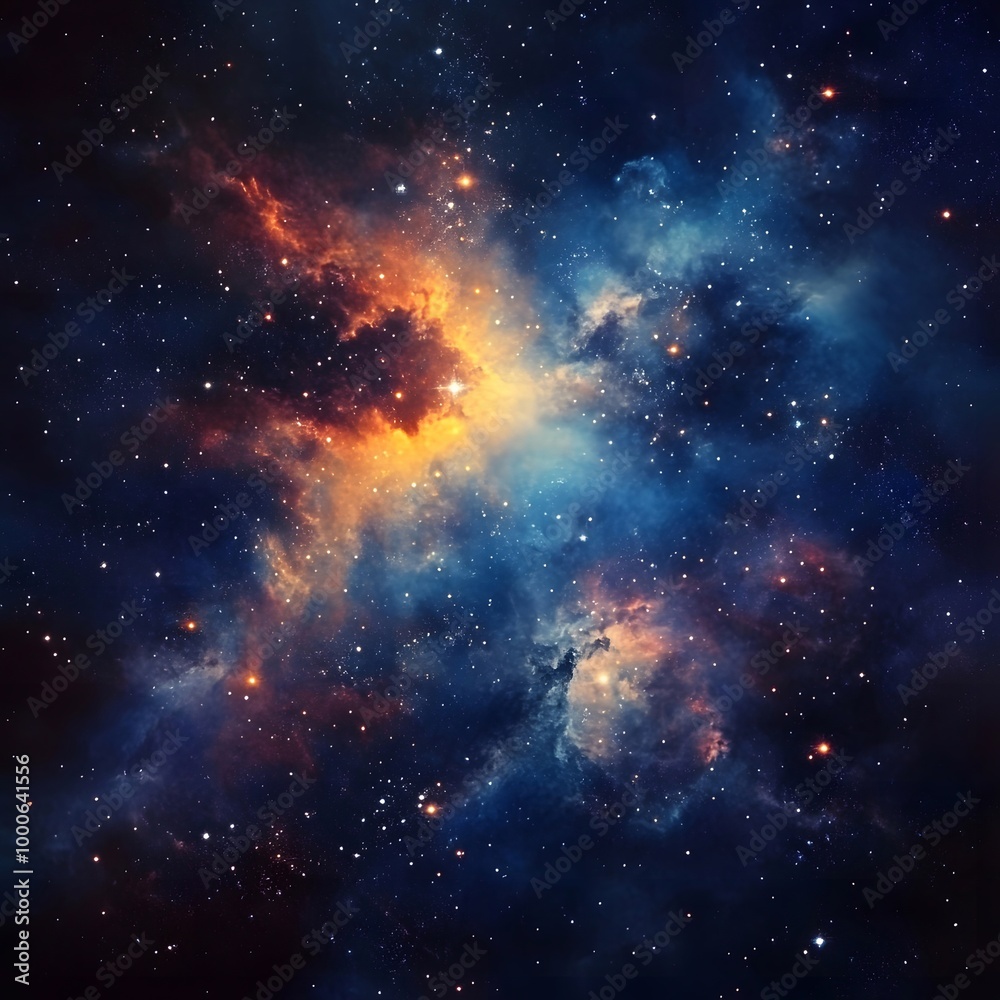 Image of the light of stars in the universe, Beautiful sky and stars. Image of the light of stars in the universe, Beautiful sky and stars.