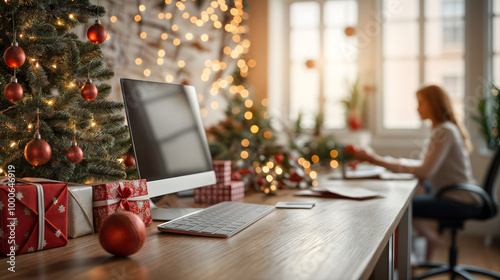 Christmas Decor in the Workplace