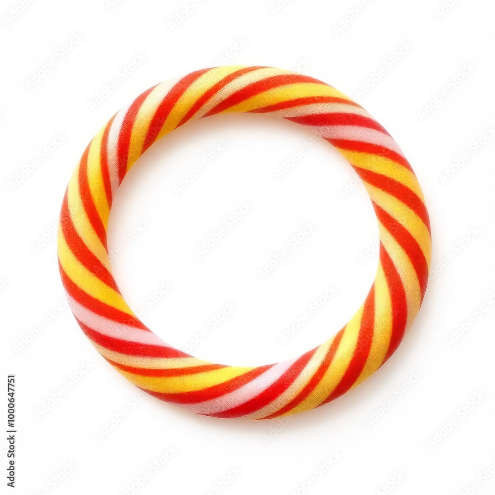 The image could be named Colorful rubber ball and elastic bands with cables in a circular design representing technology and connection This name reflects both the visual and conceptual elements from The image could be named Colorful rubber ball and elastic bands with cables in a circular design representing technology and connection This name reflects both the visual and conceptual elements from
