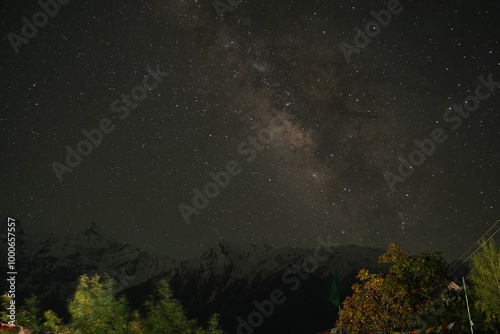 The Spiti Milky Way is visible to the naked eye, making it one of the few places on Earth where you can witness such celestial grandeur without the aid of telescopes. photo