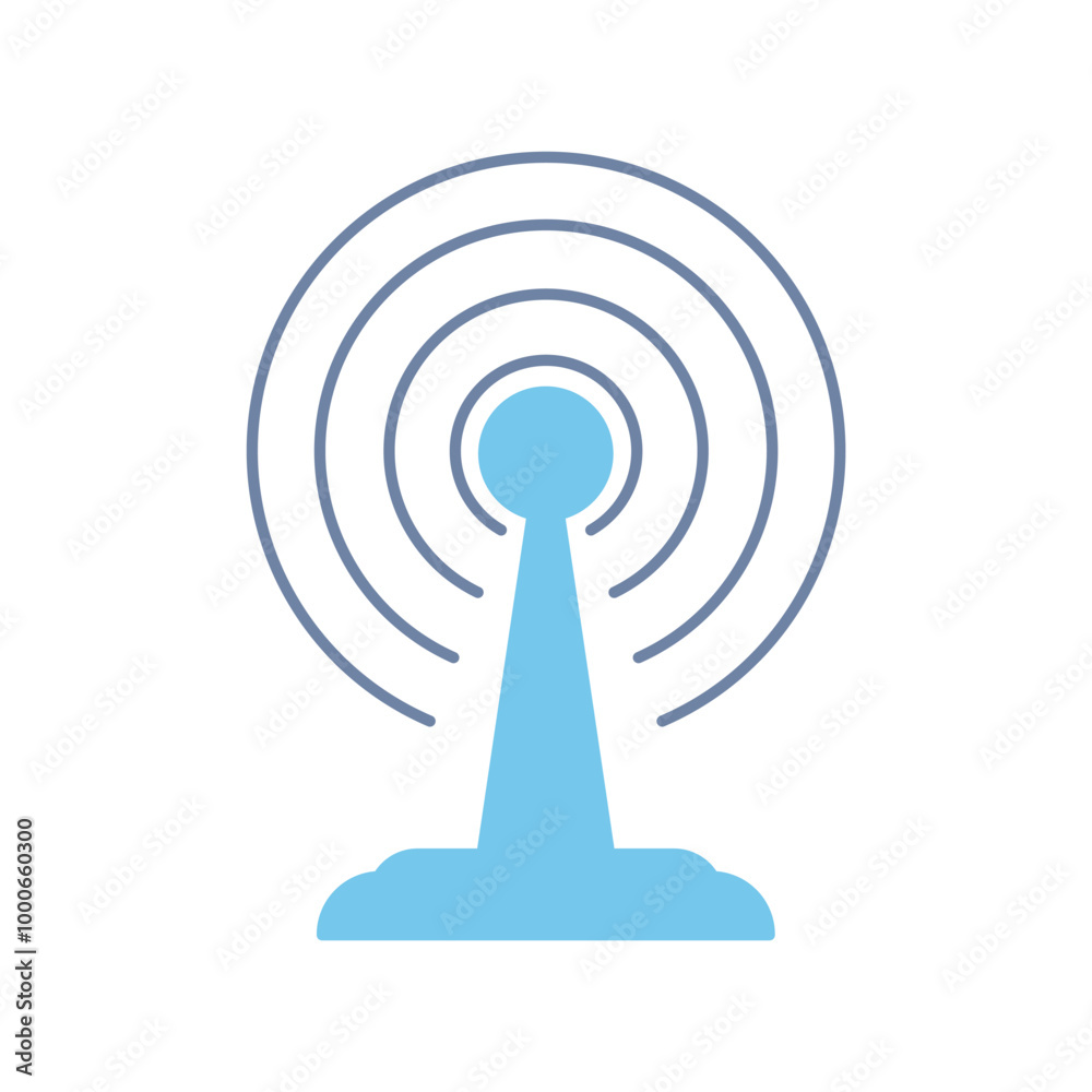 broadcast concept line icon. Simple element illustration. broadcast concept outline symbol design. broadcast concept line icon. Simple element illustration. broadcast concept outline symbol design.