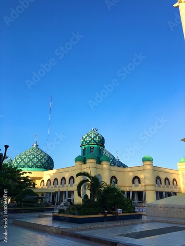 Grand mosque al karomah martapura, borneo photo