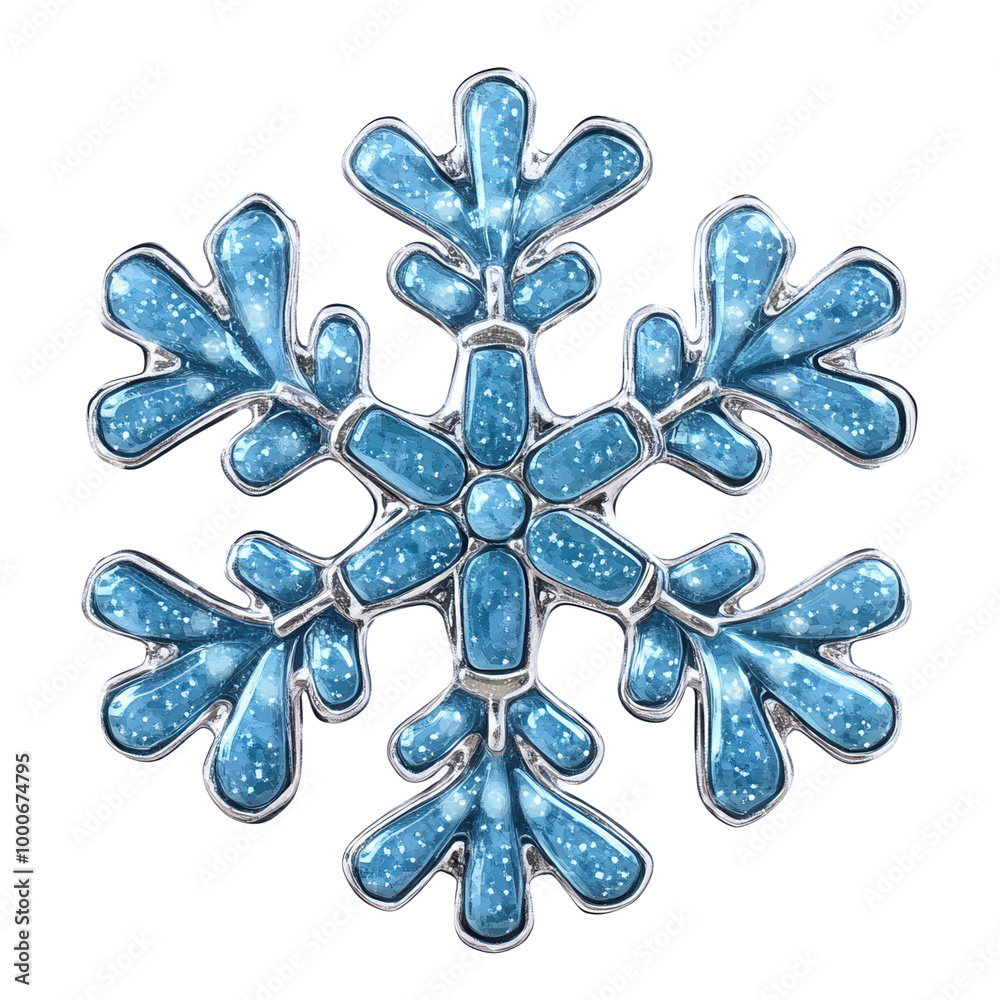A stunning blue snowflake design, perfect for winter-themed graphics and decorations, evoking beauty and elegance isolate on transparency background PNG. A stunning blue snowflake design, perfect for winter-themed graphics and decorations, evoking beauty and elegance isolate on transparency background PNG.