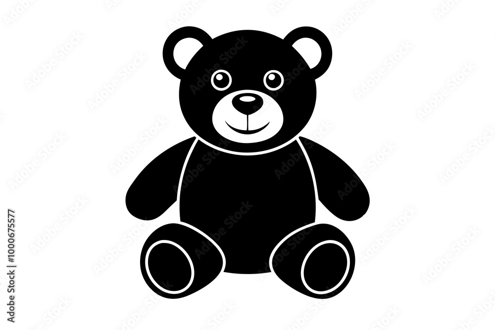 Fototapeta premium teddy bear with a bow