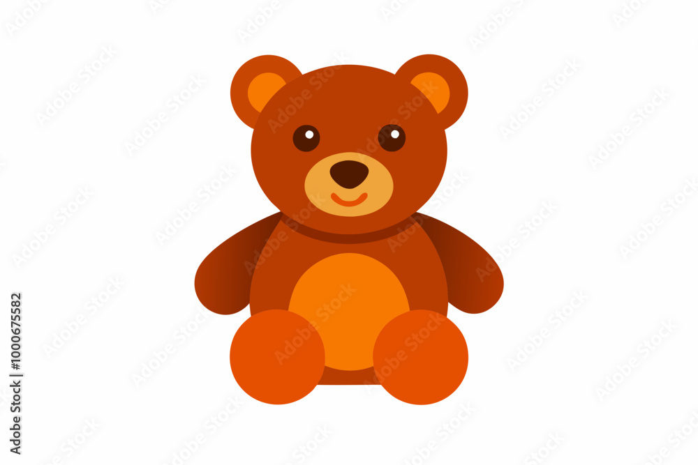 Obraz premium teddy bear on white