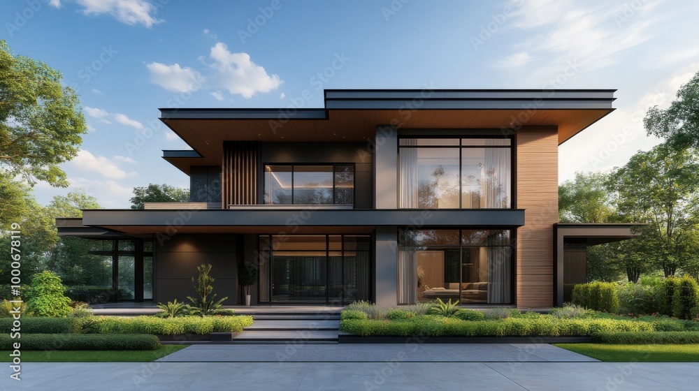 Modern Villa Design with Elegant Open Space Modern Villa Design with Elegant Open Space