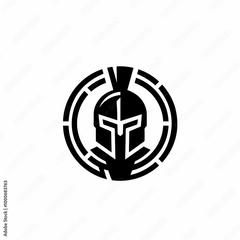 Sparta Logo, Spartan Helmet and Cloak for Greek Roman Warrior Knight Solider logo design inspiration Sparta Logo, Spartan Helmet and Cloak for Greek Roman Warrior Knight Solider logo design inspiration