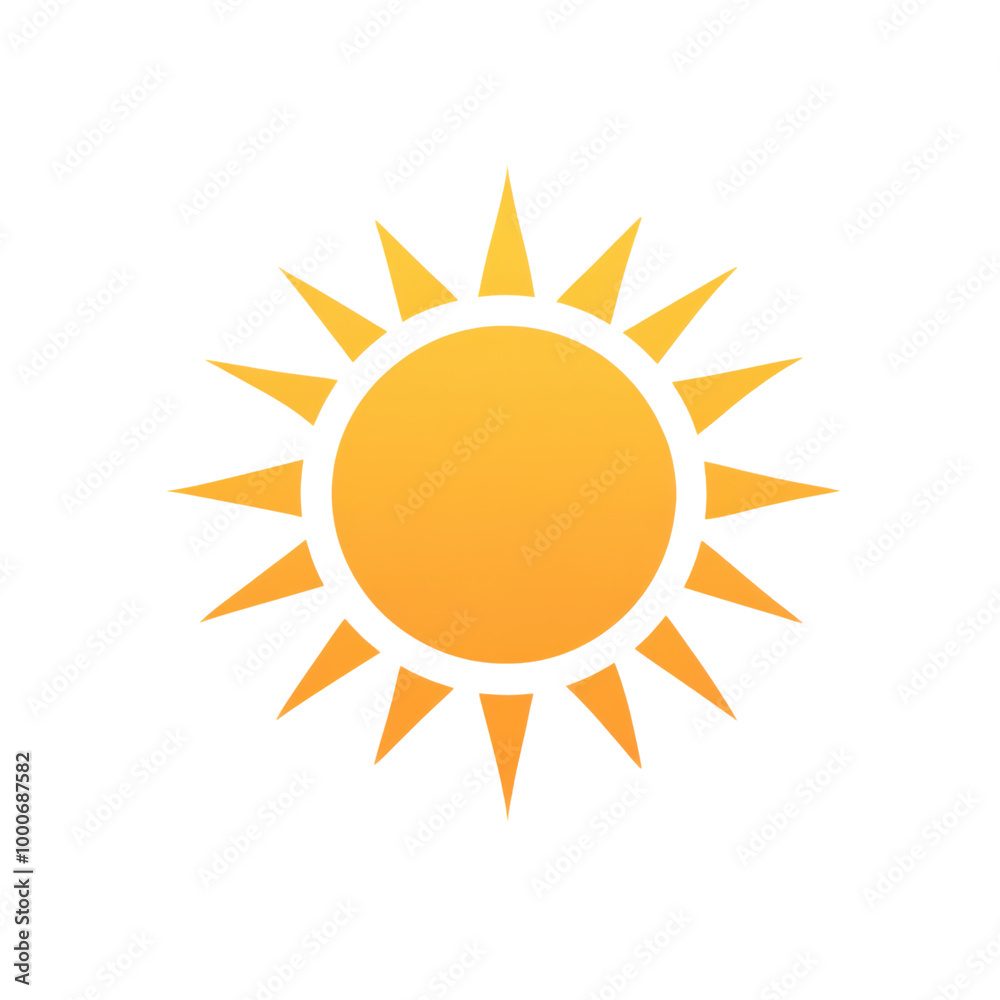 Minimalist Sun: A simple, clean sun icon with a circular shape and evenly spaced rays. png, transparent background. Minimalist Sun: A simple, clean sun icon with a circular shape and evenly spaced rays. png, transparent background.