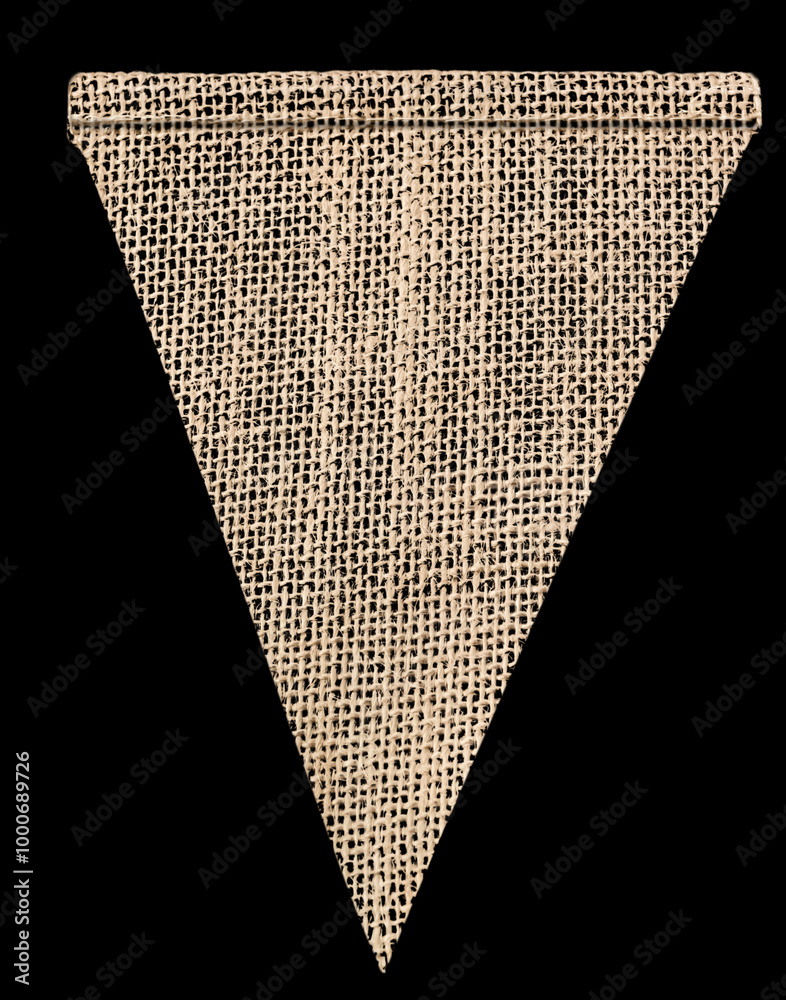 custom made wallpaper toronto digitalDrapeau en toile de jute, fond noir