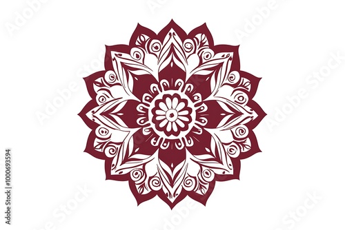 Mandala Coloring design very beutifull