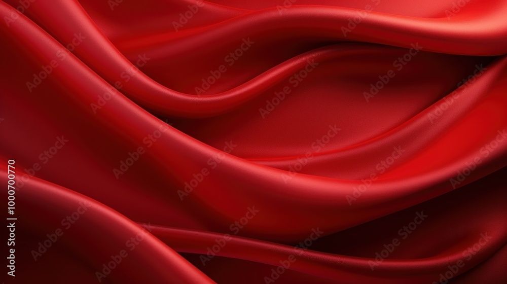 Elegant Red Silk Fabric Background Texture Elegant Red Silk Fabric Background Texture