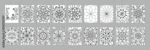 Mindfulness Patterns Coloring Book with Creative Pattern Designs for Stress Relief and Relaxation