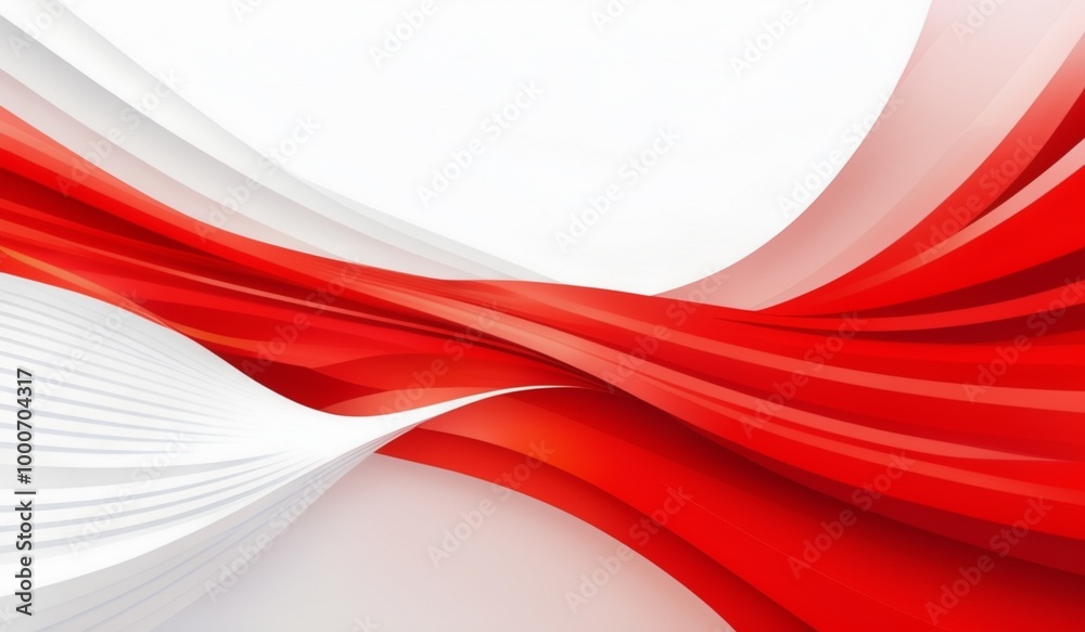 a red and white geometric shapes  abstrack background