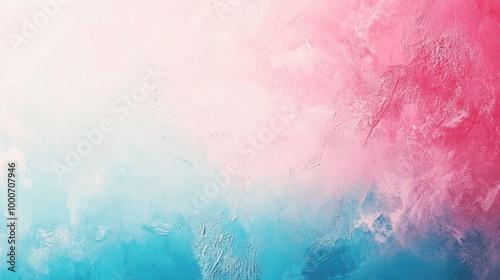 Abstract pastel gradient with pink and blue hues