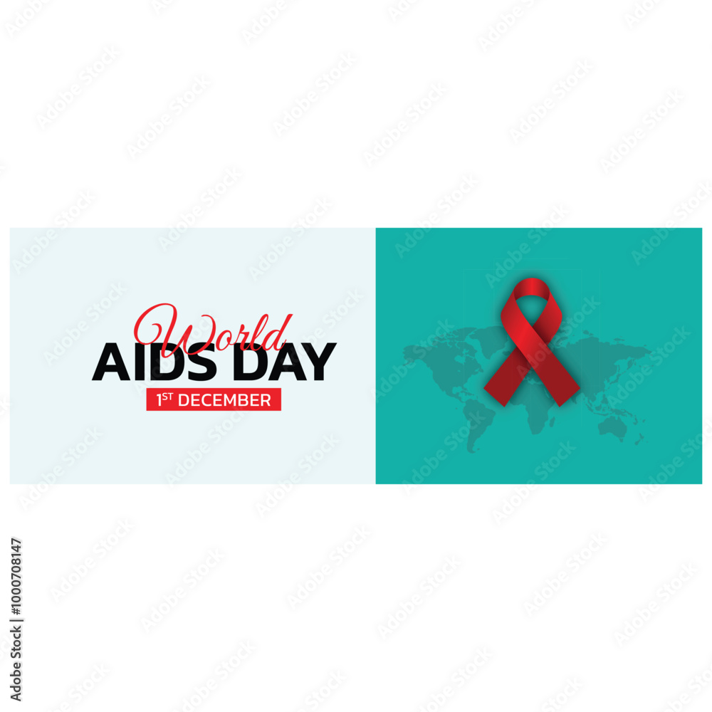 Obraz premium Know your status, end the crisis! world AIDS Day