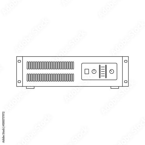 Icon Digital Power amplifier field Icons