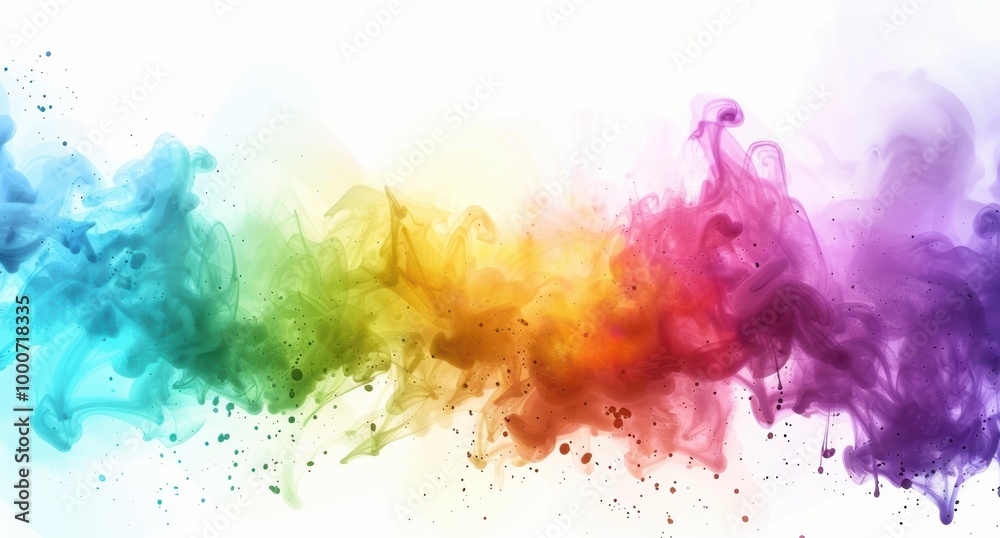 Vibrant abstract color splash background Vibrant abstract color splash background