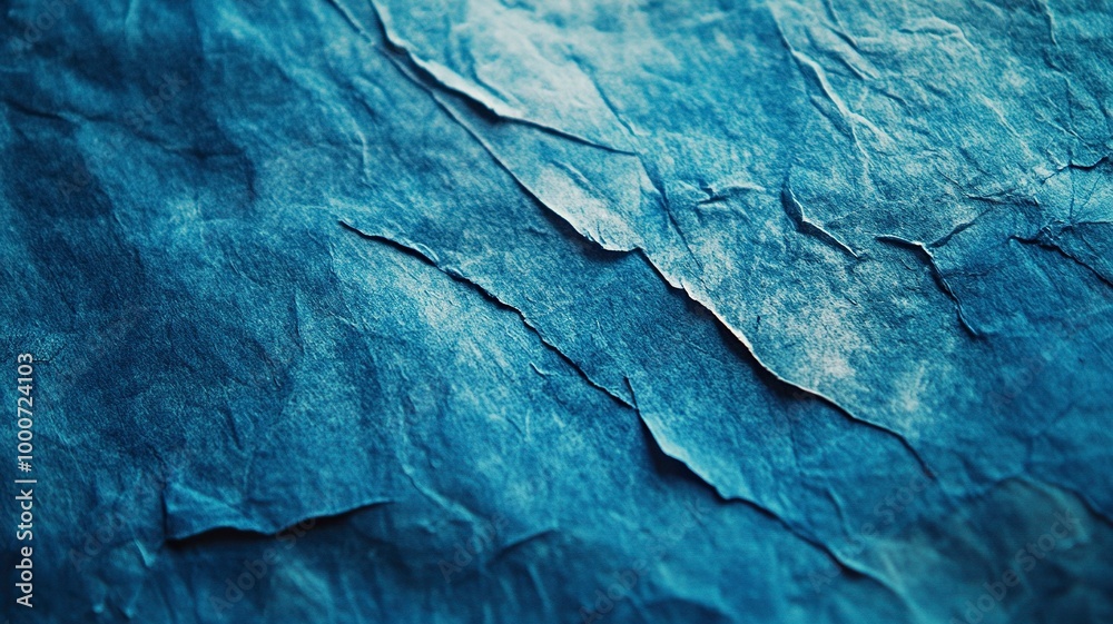 custom made wallpaper toronto digitalMacro Shot of Handmade Blue Paper Texture .generative ai