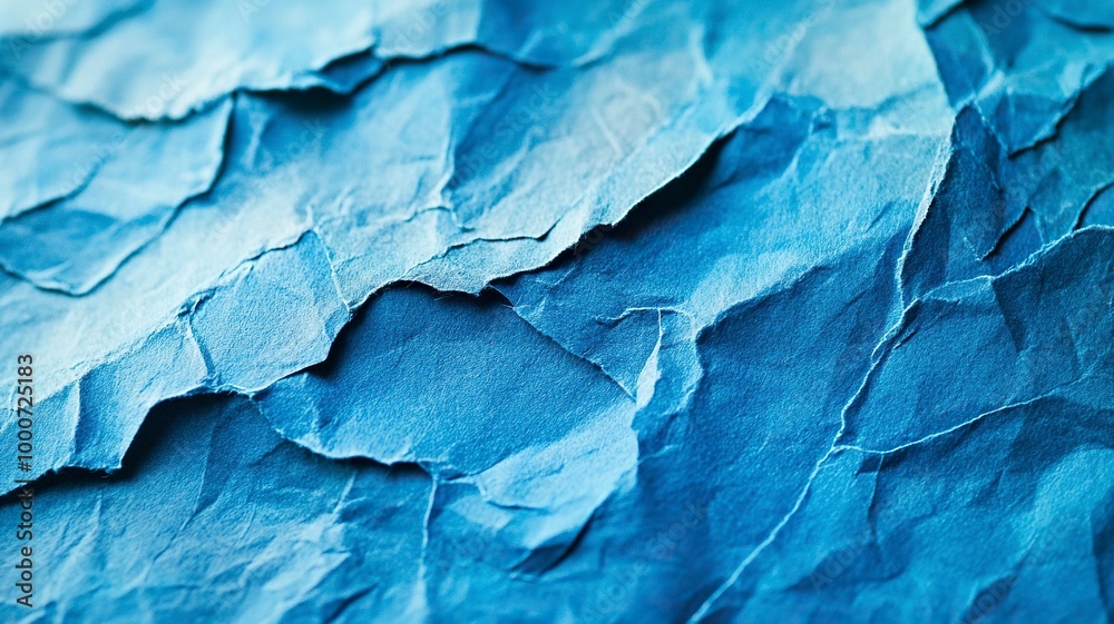 Macro Shot of Handmade Blue Paper Texture .generative ai Macro Shot of Handmade Blue Paper Texture .generative ai