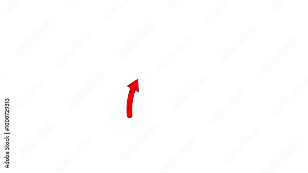 Arrow icon symbol.Curved directional arrow.Curved arrow turn right arrow pointer direction right.
