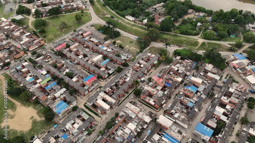 Drone videos capturing eastern Cali and the Cauca River Drone videos capturing eastern Cali and the Cauca River