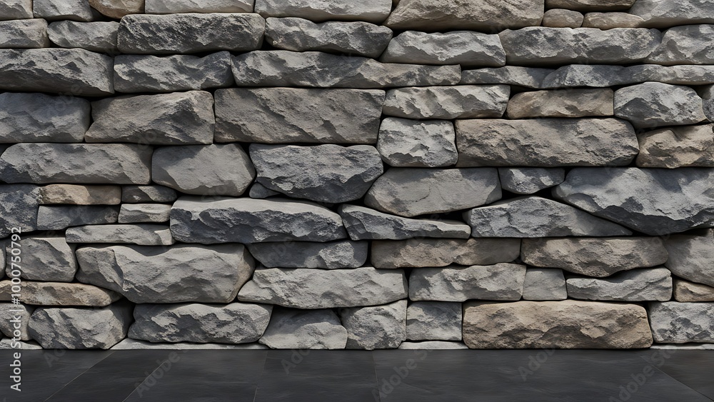 Fototapeta premium 4K Seamless Stone Texture Pack | Versatile High-Resolution Stone Surfaces for Design & Visualization Projects