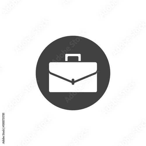 briefcase icon vector illustration template