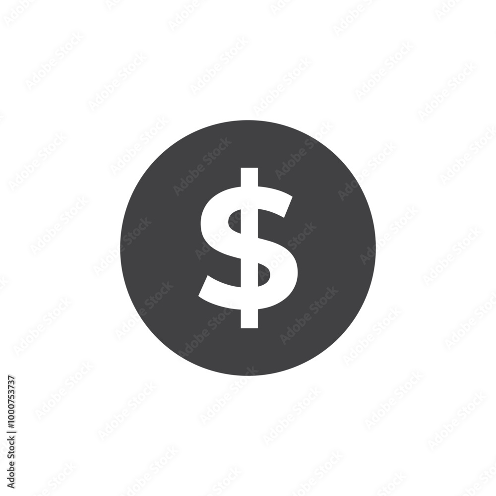 Money icon vector illustration template design Money icon vector illustration template design