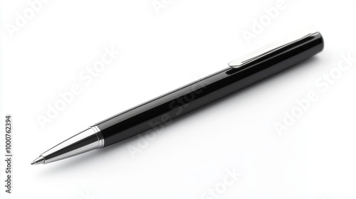 pen mock up on white background 