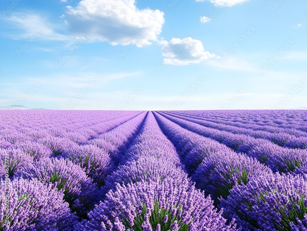 Fototapeta premium lavender field region