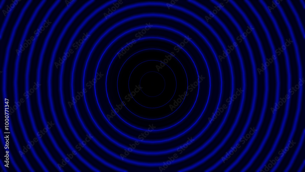 A neon color circle with blue, blue and green lights, tunnel neon circle image. A neon color circle with blue, blue and green lights, tunnel neon circle image.