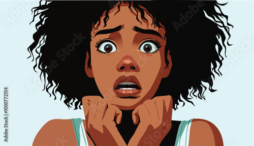 woman person screaming scared expression gesture scarry horror halloween theme