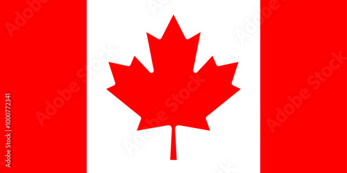 National Flag Canada - vector, Canadian flag, Maple Leaf