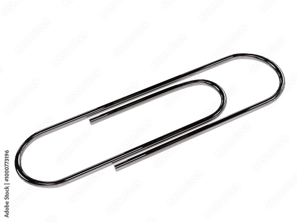 paper clip isolated png 3d high-resolution illustration Realistic paper clip isolated png 3d high-resolution illustration Realistic