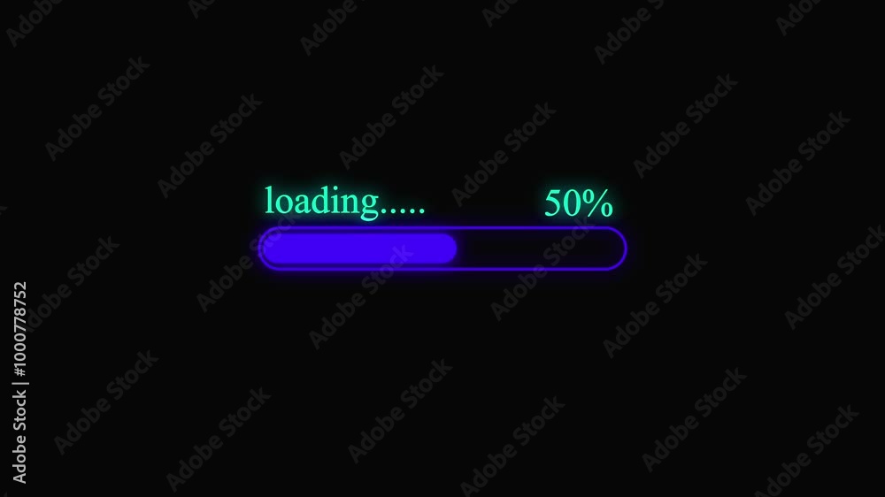 abstract loading bar animation background 4k abstract loading bar animation background 4k