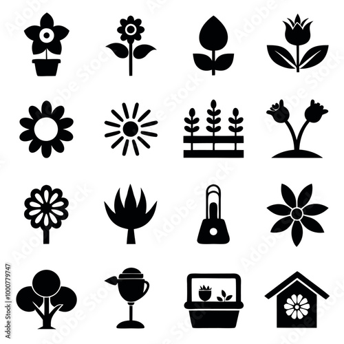 This captures the idea of a collection of icons, includes themes from both the sentence and tag inputs (like nature, holiday, winter, spa, etc), and avoids using a colon Let me know if you want a shor
