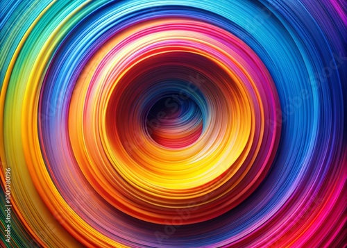 Abstract Circular Line Design with Dynamic Flow and Gradients for Backgrounds and Visual Projects