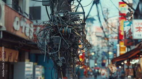 Tangled Wires in Tokyo