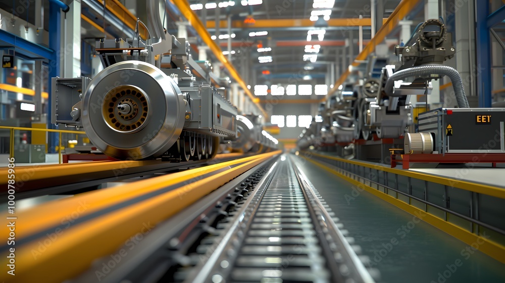 Industrial Assembly Line Industrial Assembly Line