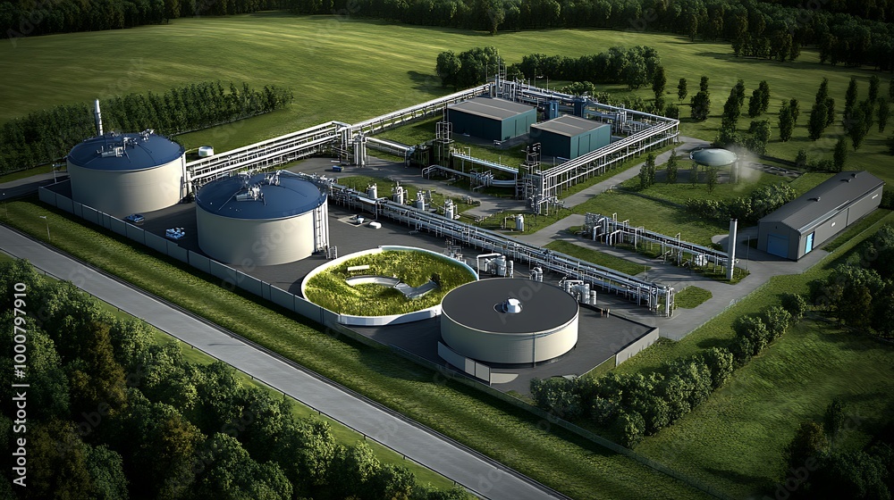 Biogas Plant Simulation with Waste Processing A detailed simulation of ...