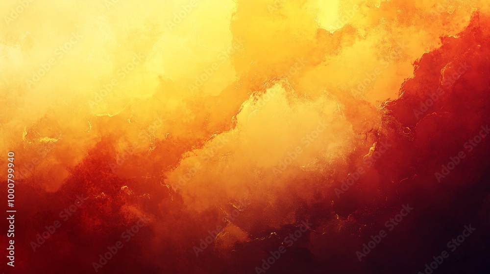 Naklejka premium Vibrant abstract cloud formation