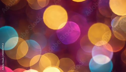  Vibrant bokeh lights perfect for a lively atmosphere