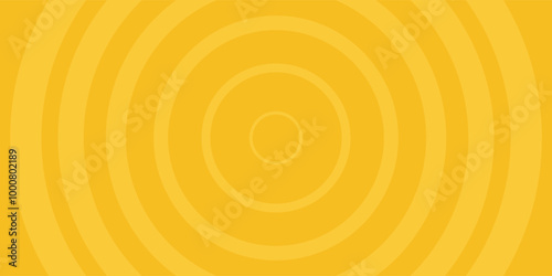 Spiral line. Yellow halftone pattern. Abstract vector illustration