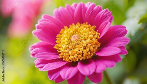  Vibrant Pink Flower in Bloom