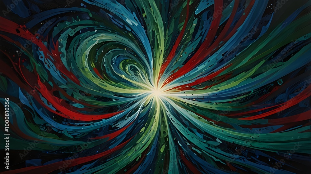 fractal burst background
