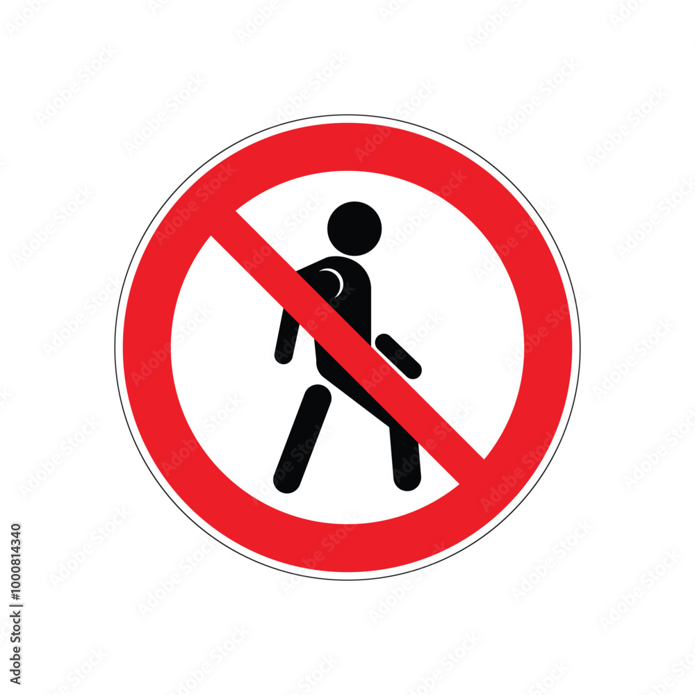 vector illustration of a prohibition or prohibited sign symbol with a red circle vector illustration of a prohibition or prohibited sign symbol with a red circle