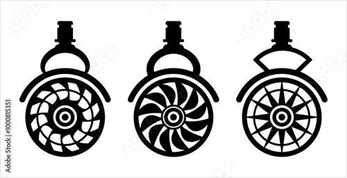 Caster Wheel Icon Y_2402001