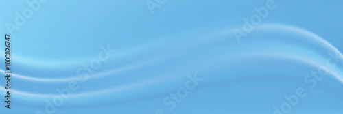 Wallpaper Mural Beautiful Flowing Summer Color Abstract Background. Sky blue and cream gradient mesh background. Refreshing abstraction artwork. Vector Torontodigital.ca