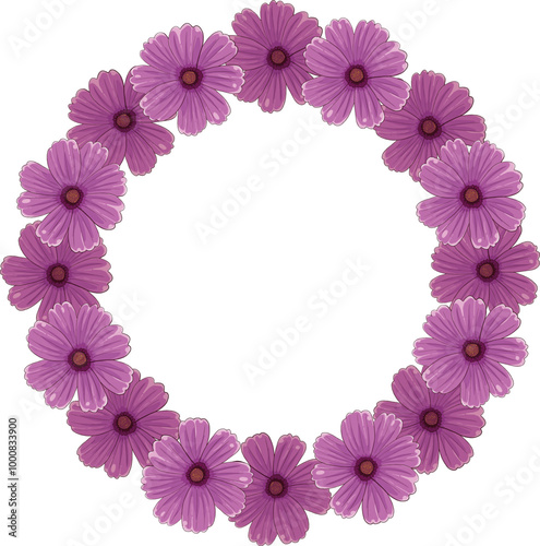 Flower border Frame Background, Flower Floral Frame simple idea