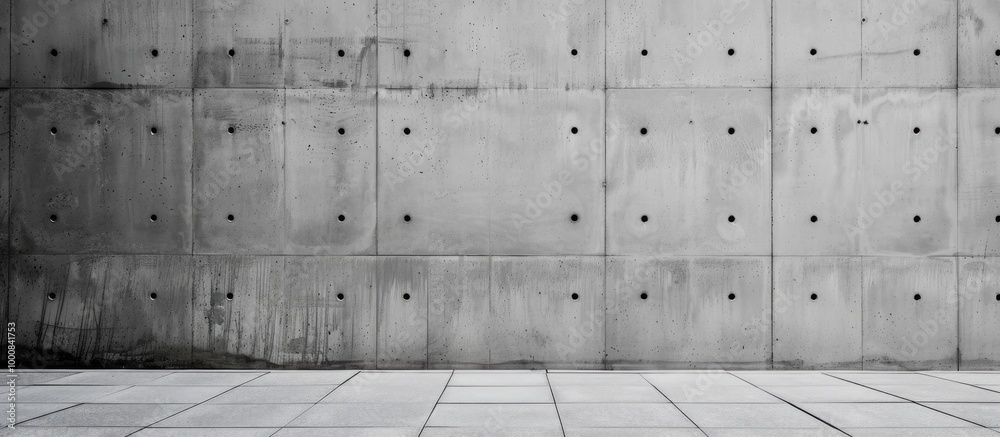 Gray Concrete Wall For A Modern Background Gray Concrete Wall For A Modern Background